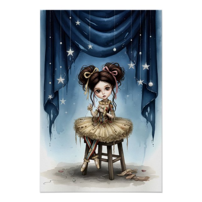 Pôster Whimsical Dark Circus Doll Poster (Frente)