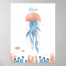 Whimsical Jellyfish Lullaby Personalizável