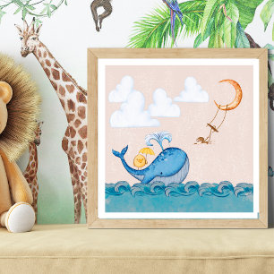 Pôster Whimsical Nursery Art Poster