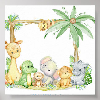 Poster Whimsical Wonders defrint enymal Magic Unleash"*