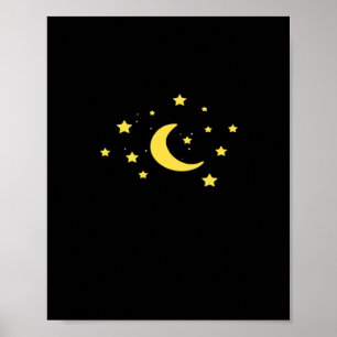 Poster Whimsigoth Night Sky Sun Moon Witchy