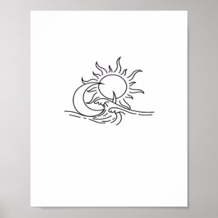 Poster Whimsigoth Sun Sea Witchy