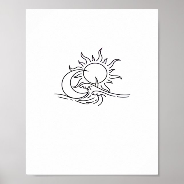 Poster Whimsigoth Sun Sea Witchy (Frente)