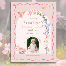 Whimsso Fairy First Birthday - Sinal de Boas-vinda