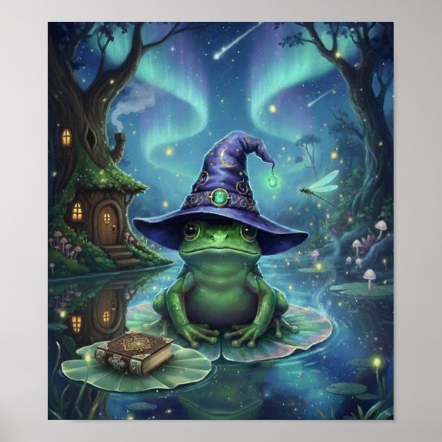 Poster WhimsyFrogWizard (Frente)
