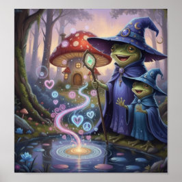 Poster WhimsyFrogWizard4