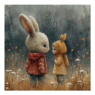 Pôster Whisker Wonderland: Um Coelhinho Cheio de Fantasia