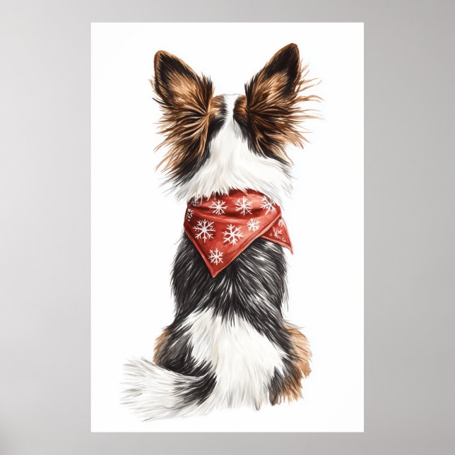 Poster Whiskers de inverno (Frente)