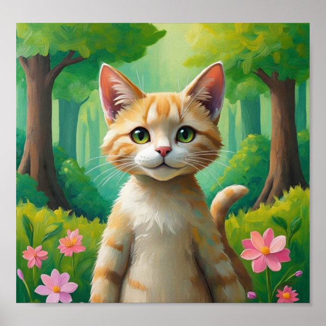 Poster WhiskersInBloom (Frente)