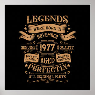 Poster whiskey de aniversário de vintage personalizado te