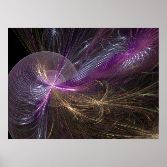 Pôster Whisper Roxo (Frente)