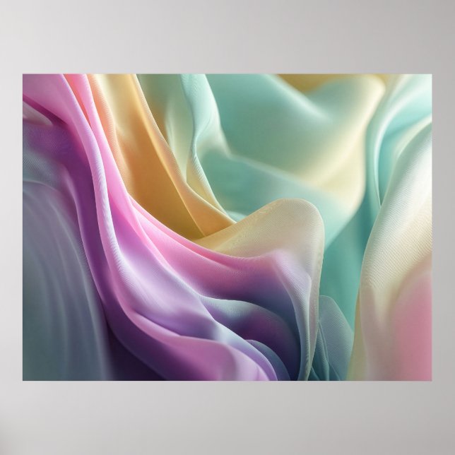 Poster Whispers in Pastel Motion (Frente)