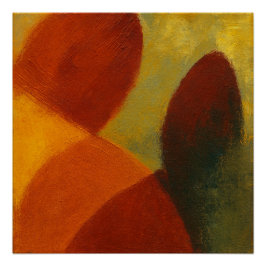 Pôster Whispers in the Web Square Color Block