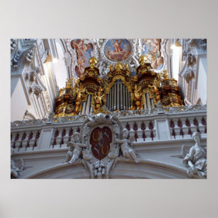Poster Whistle Passau Pipe Organ