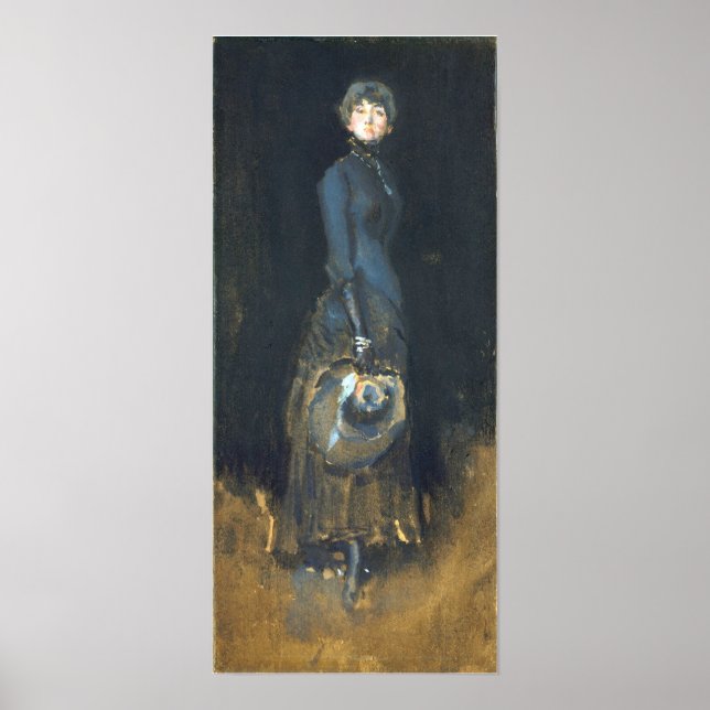 Poster Whistler - Lady In Gray (Frente)