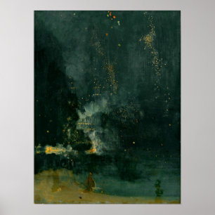 Poster Whistler - O Foguete Caindo
