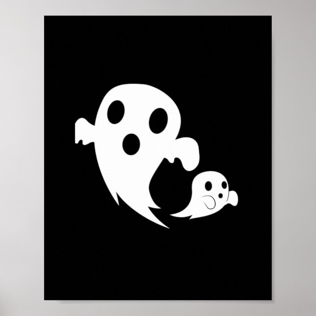 Poster White Boo (Frente)