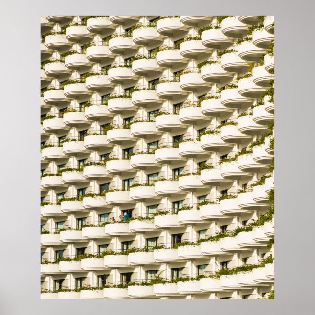 POSTER WHITE BUILDING (Frente)