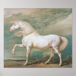 Poster White Charger