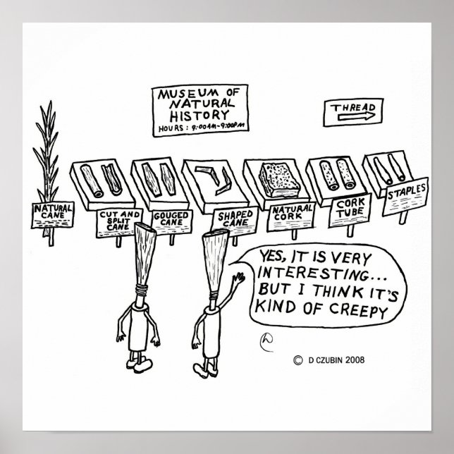 Pôster White História Natural Reed (Frente)