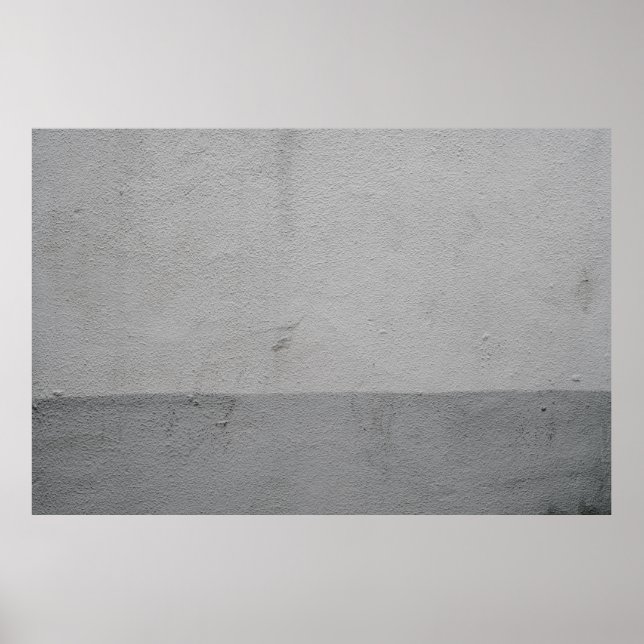 Poster White painted wall (Frente)