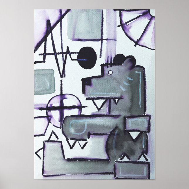 Poster White Run (Frente)