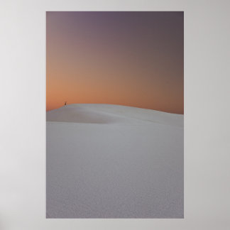 Poster White Sands Sunset