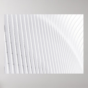 Poster White surface