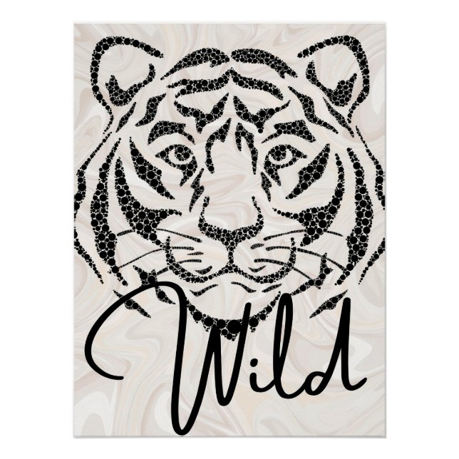 Pôster White tiger (Frente)