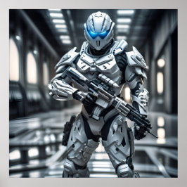 Poster White Trooper