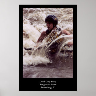 Poster Whitewater Kayaking