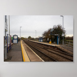Poster Whitley Bridge Railway Station