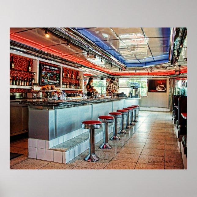 Pôster Whitman Diner (Frente)