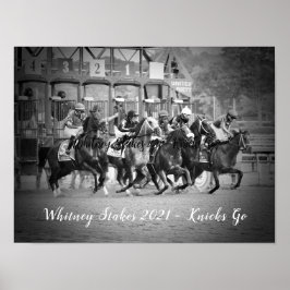 Poster Whitney Stake - Saratoga 20121 - Knicks Go