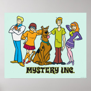 Poster Whole Gang 12 Mystery Inc