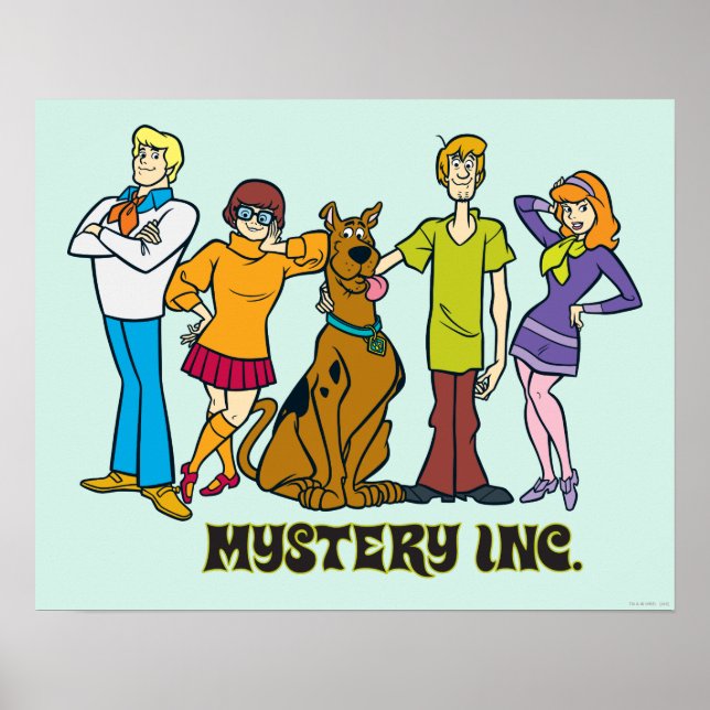 Poster Whole Gang 12 Mystery Inc (Frente)