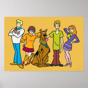 Pôster Whole Gang 14 Mystery Inc