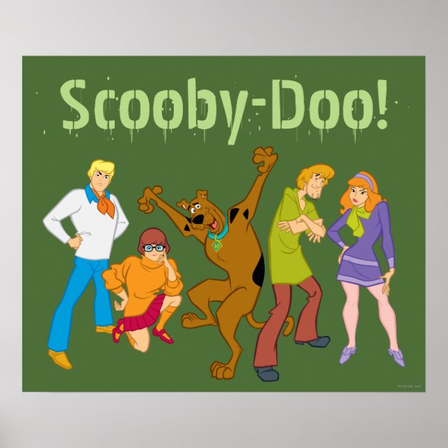 Pôster Whole Gang 16 Mystery Inc (Frente)