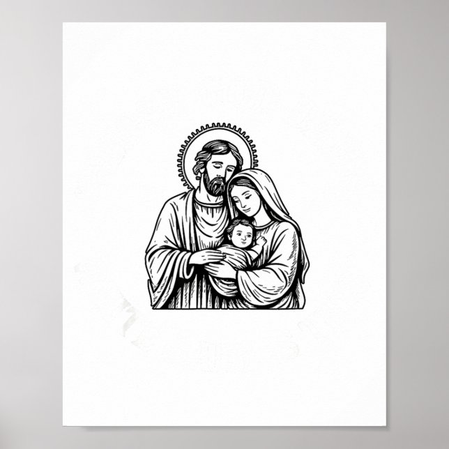 Poster Whose God White Baby Is This Funny Christmas  (Frente)