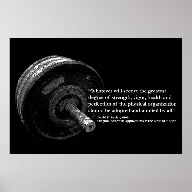 Pôster Why train? (Frente)