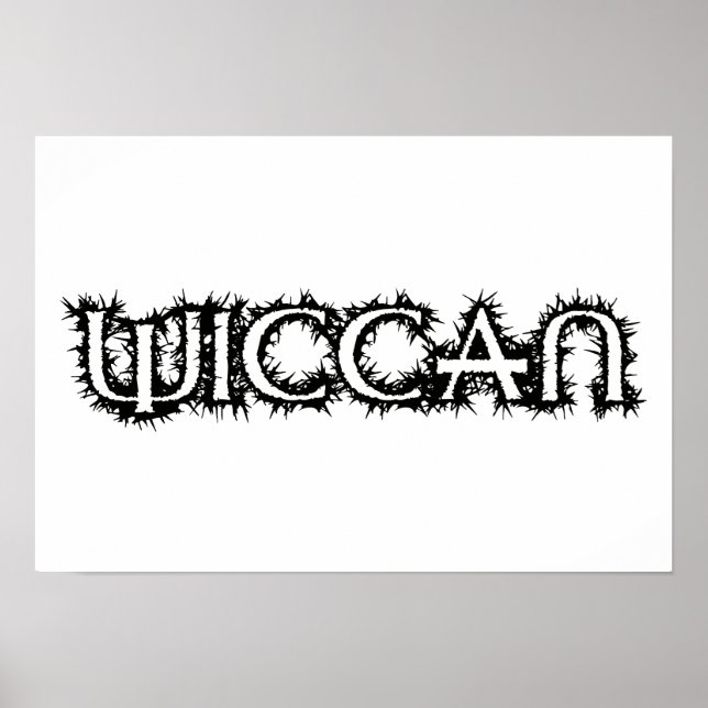 Pôster Wiccan (Frente)