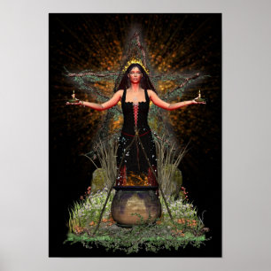 Poster Wiccan - Spellweaver III [A3]