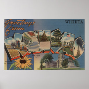 Pôster Wichita, Kansas - grandes cenas da letra