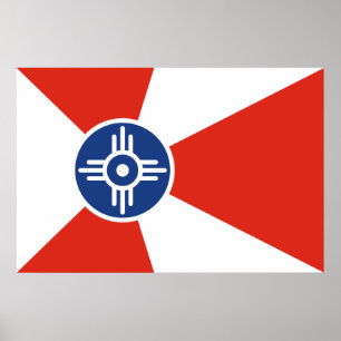 Pôster Wichita, Kansas, os Estados Unidos