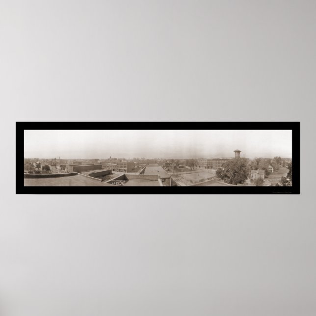 Pôster Wichita, KS Foto 1912 (Frente)