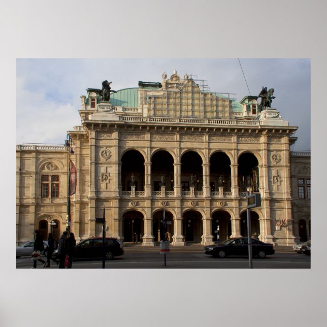 Poster Wiener Staatsoper (Frente)