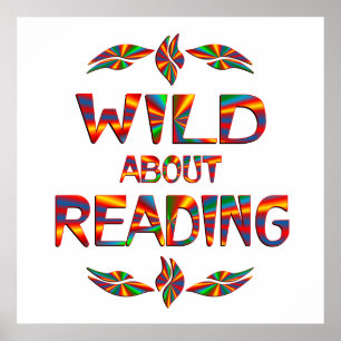 Pôster Wild About Reading