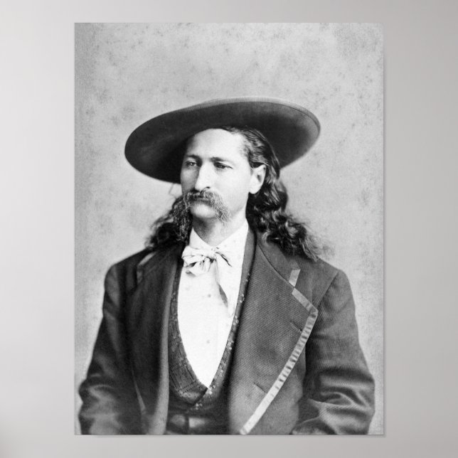 Poster Wild Bill Hickok Portrait (Frente)