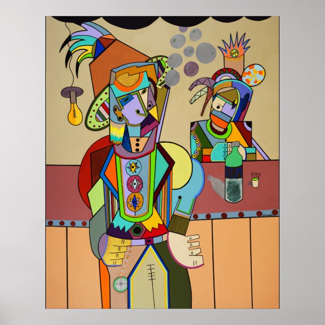 Pôster "Wild Bill" por Ruchell Alexander (Frente)