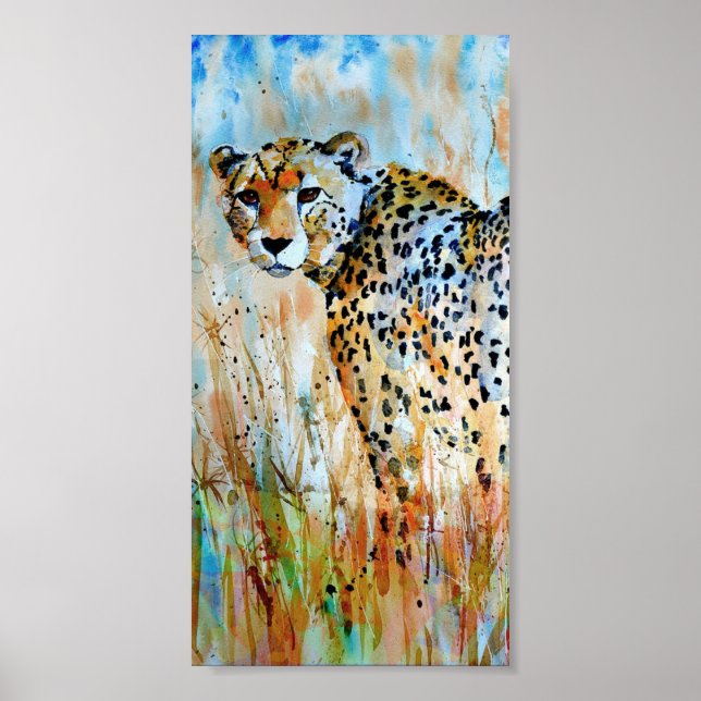 Poster - Wild Cheetah (Frente)